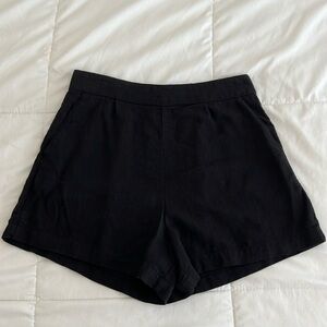 A&F Linen Pull-On Shorts